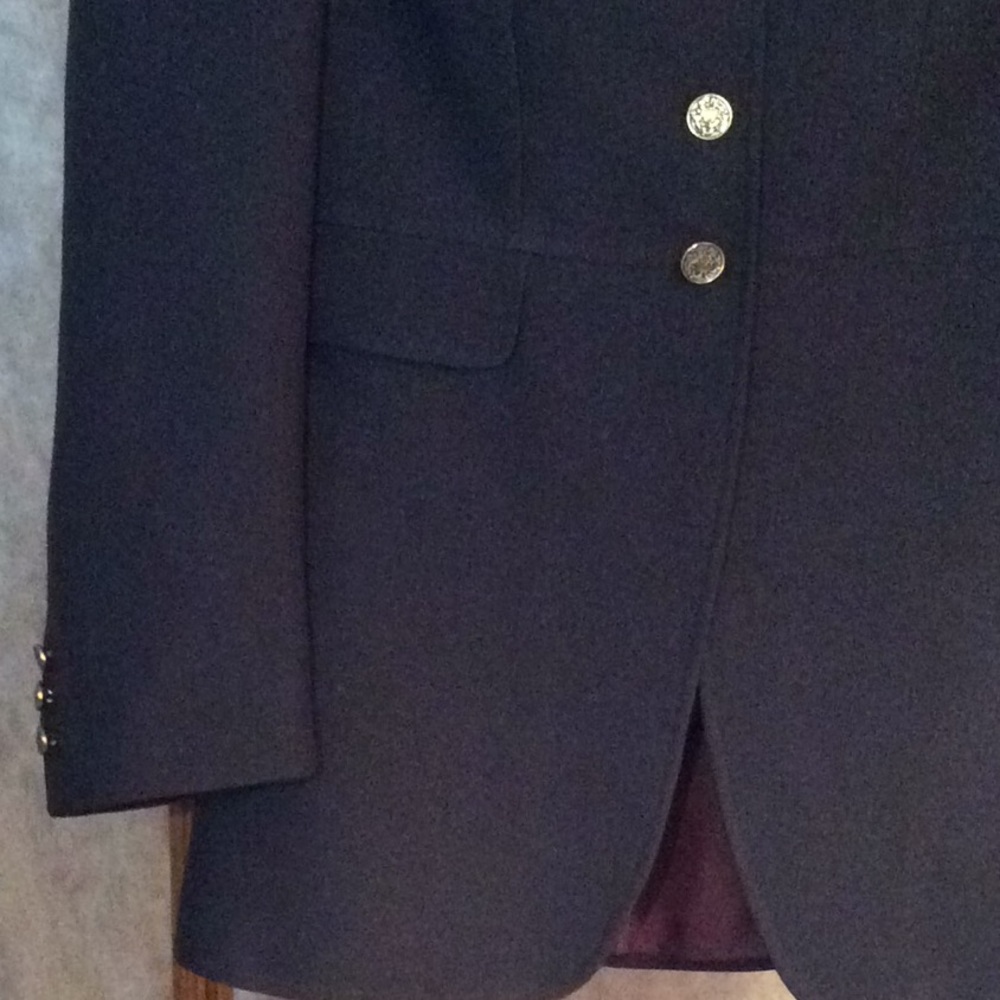 Cavallo Equestrian Show Coat Navy Dressage - Picture 3 of 9